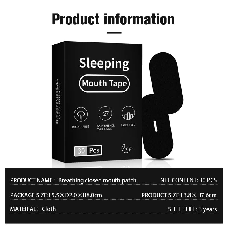 Somnari Mouth Tape — Hypoallergenic Sleep Strips